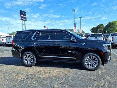 2021 GMC Yukon — rear three-quarter view