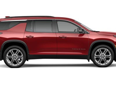 2026 Chevrolet Traverse — rear three-quarter view