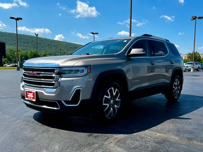 2022 GMC Acadia — rear three-quarter view