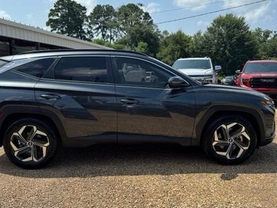 2022 Hyundai Tucson — rear three-quarter view