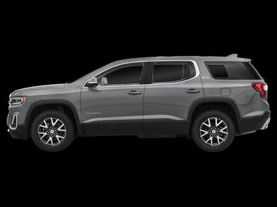 2023 GMC Acadia — rear three-quarter view