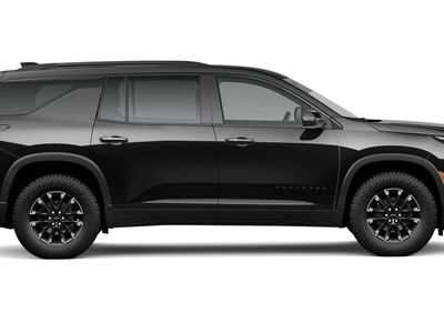 2026 Chevrolet Traverse — rear three-quarter view