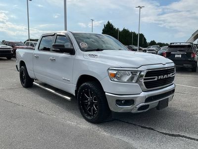 2019 RAM 1500 — rear three-quarter view