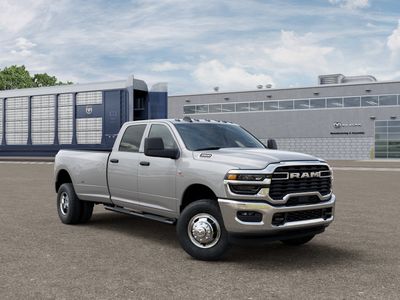 2026 RAM 3500 — rear three-quarter view