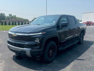 2025 Chevrolet Silverado EV — rear three-quarter view