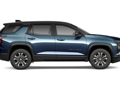 2027 Chevrolet Equinox — rear three-quarter view