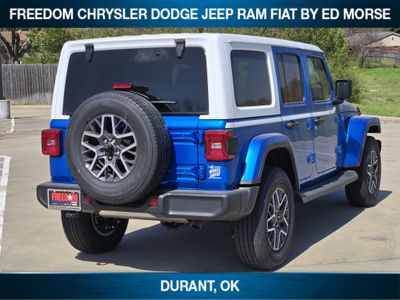 2026 Jeep Wrangler — rear three-quarter view