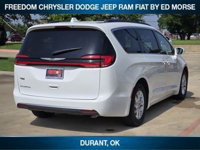 2022 Chrysler Pacifica — rear three-quarter view