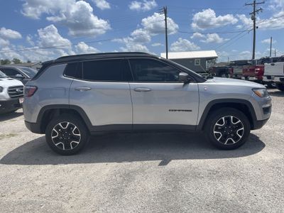 2021 Jeep Compass — rear three-quarter view
