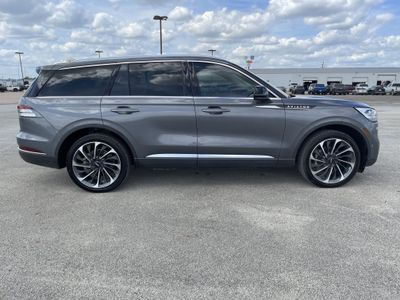 2024 Lincoln Aviator — rear three-quarter view