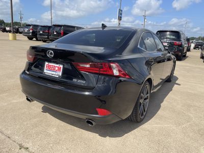 2014 Lexus IS 250 — interior view