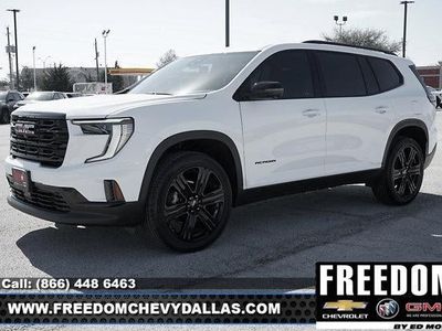2025 GMC Acadia — rear three-quarter view