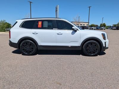 2021 Kia Telluride — rear three-quarter view
