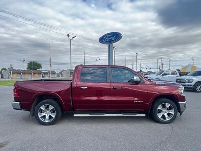 2020 RAM 1500 — rear three-quarter view