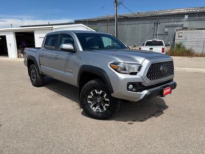 2018 Toyota Tacoma — rear three-quarter view