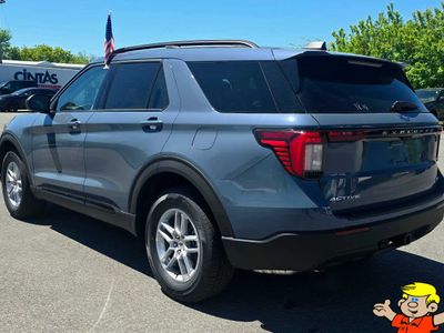2026 Ford Explorer — rear three-quarter view