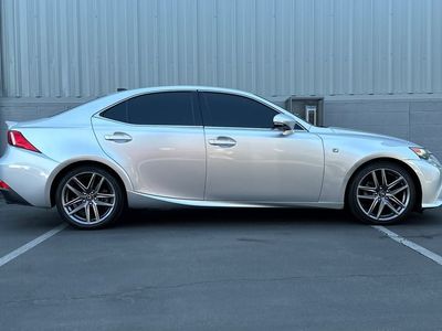 2015 Lexus IS — rear three-quarter view