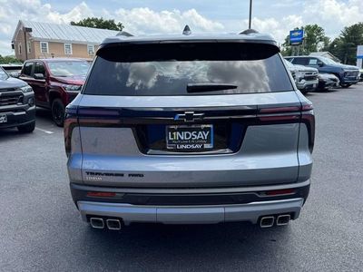 2026 Chevrolet Traverse — rear three-quarter view