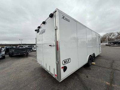 26 ALCOM ENCL CAR HAULER — interior view