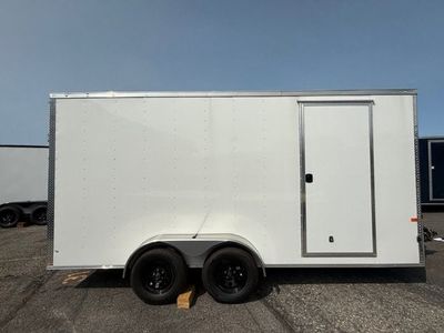 25 ROCK SOLID ENCLOSED CARGO — rear three-quarter view