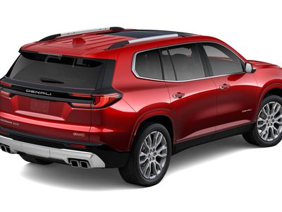 2026 GMC Acadia — rear three-quarter view