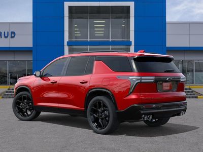 2026 Chevrolet Traverse — rear three-quarter view