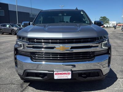 2021 Chevrolet Silverado 1500 — rear three-quarter view