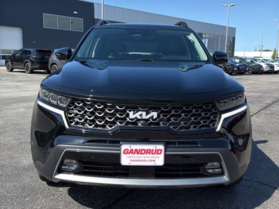 2023 Kia Sorento — rear three-quarter view