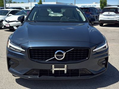 2022 Volvo S60 — rear three-quarter view