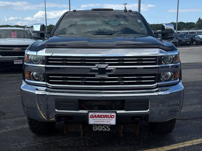 2016 Chevrolet Silverado 2500 HD — rear three-quarter view