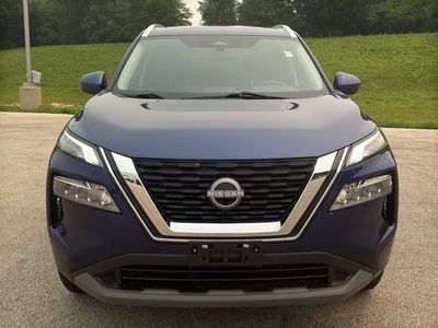 2023 Nissan Rogue — rear three-quarter view