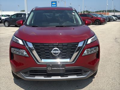 2023 Nissan Rogue — rear three-quarter view