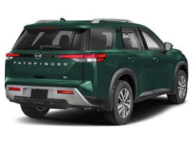 2024 Nissan Pathfinder — rear three-quarter view