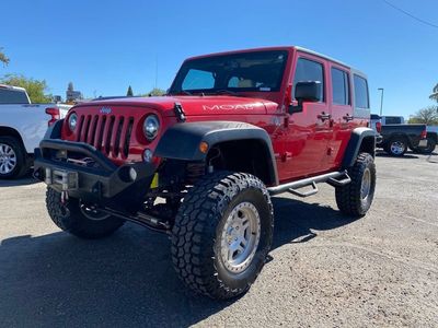 2014 Jeep Wrangler Unlimited — side profile view