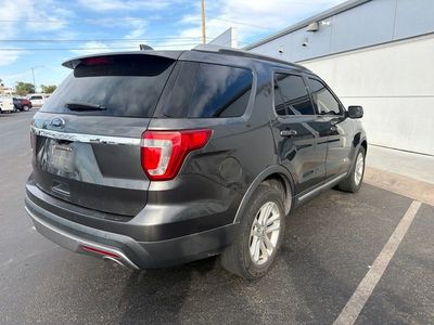 2017 Ford Explorer — rear three-quarter view
