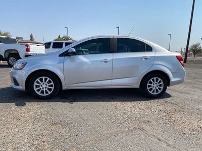 2017 Chevrolet Sonic — rear three-quarter view