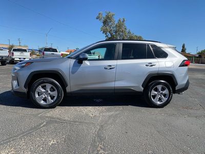 2025 Toyota RAV4 — rear three-quarter view