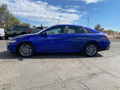 2024 Hyundai Elantra — rear three-quarter view