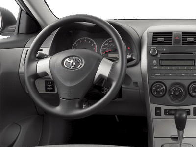 2011 Toyota Corolla — interior view