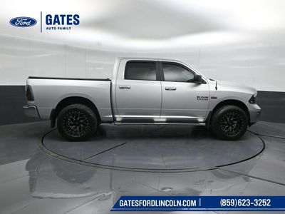 2017 RAM 1500 — rear three-quarter view
