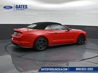 2020 Ford Mustang — side profile view