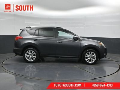 2014 Toyota RAV4 — rear three-quarter view