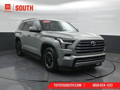 2023 Toyota Sequoia — interior view