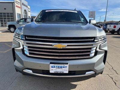 2023 Chevrolet Suburban — rear three-quarter view