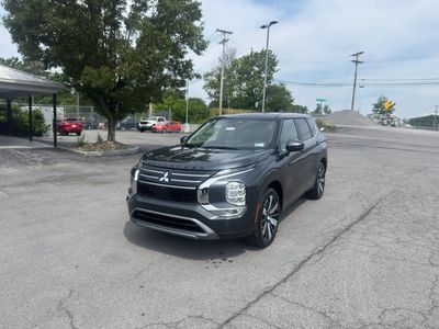 2026 Mitsubishi Outlander — rear three-quarter view