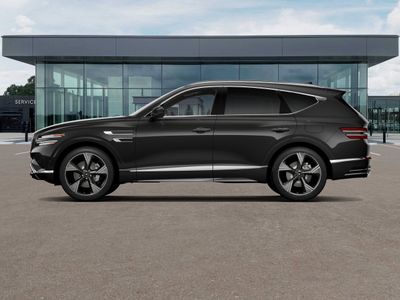 2026 Genesis GV80 — rear three-quarter view
