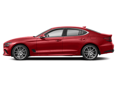 2023 Genesis G70 — rear three-quarter view
