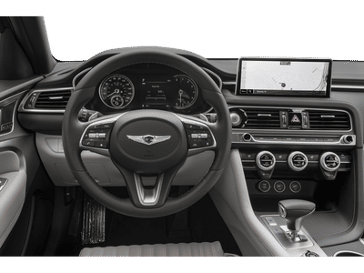 2023 Genesis G70 — interior view