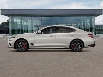 2026 Genesis G70 — rear three-quarter view