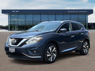 2017 Nissan Murano — rear three-quarter view